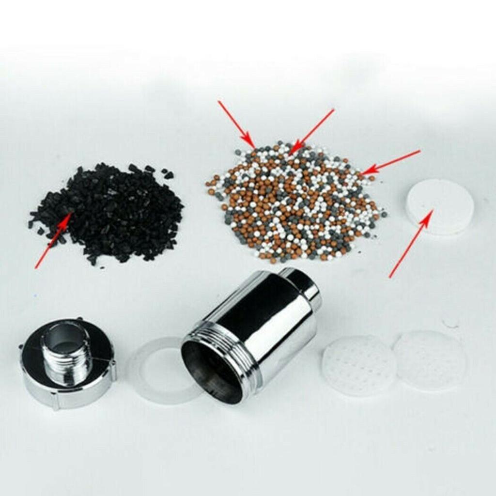 Универсальный фильтр для воды для душа Beishu, встроенный смягчитель жесткой воды с удалением хлора