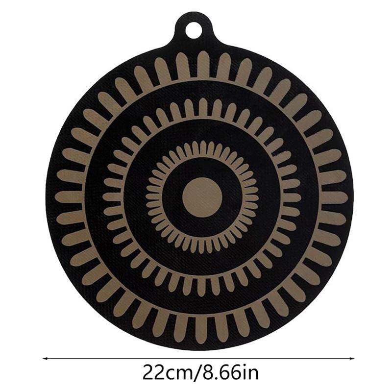 1 шт. коврик для индукционной варочной панели, термостойкие защитные коврики для варочной панели с меняющим цвет дизайном, толстые чехлы для варочной панели, силиконовые коврики для варочной панели