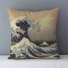 Vintage Nautical Patterns Double-Sided Printed Pillow Cover Short Plush Suitable Living Rooms Bedrooms Sofas Throw Cushion Cover