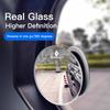 2026 Hot For Renault Interior Stickers Car Rearview Mirror 360° Small Round Mirror Accessories For Renault Megane 2 3 4 Twingo C