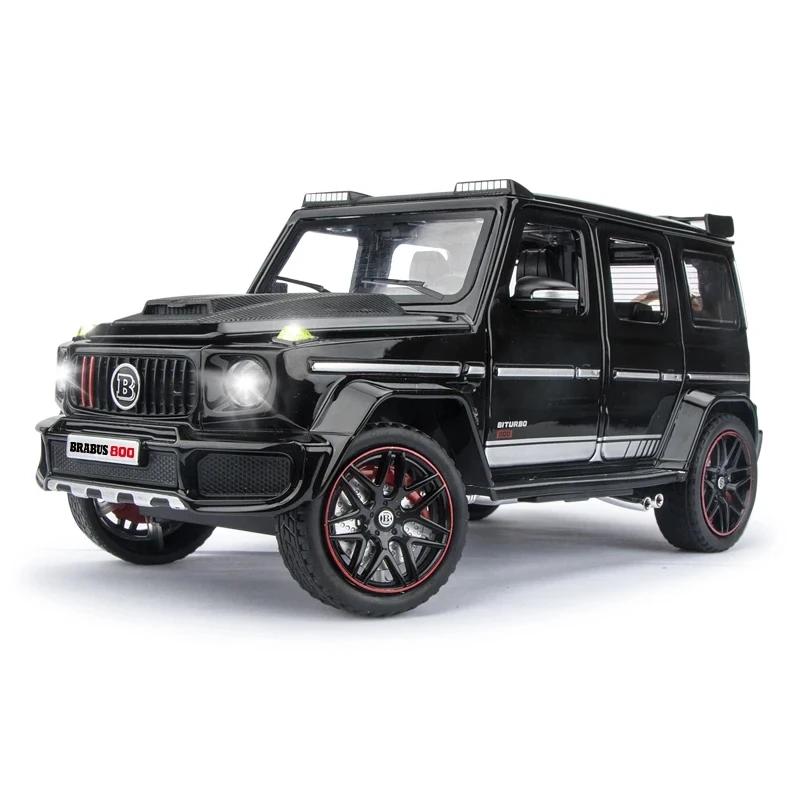 1/32 G700 Металлическая модель автомобиля Игрушка-симулятор Литой транспорт Автомобиль Внедорожник SUV со звуком и светом Коллекционная игрушка Подарок для детей 111