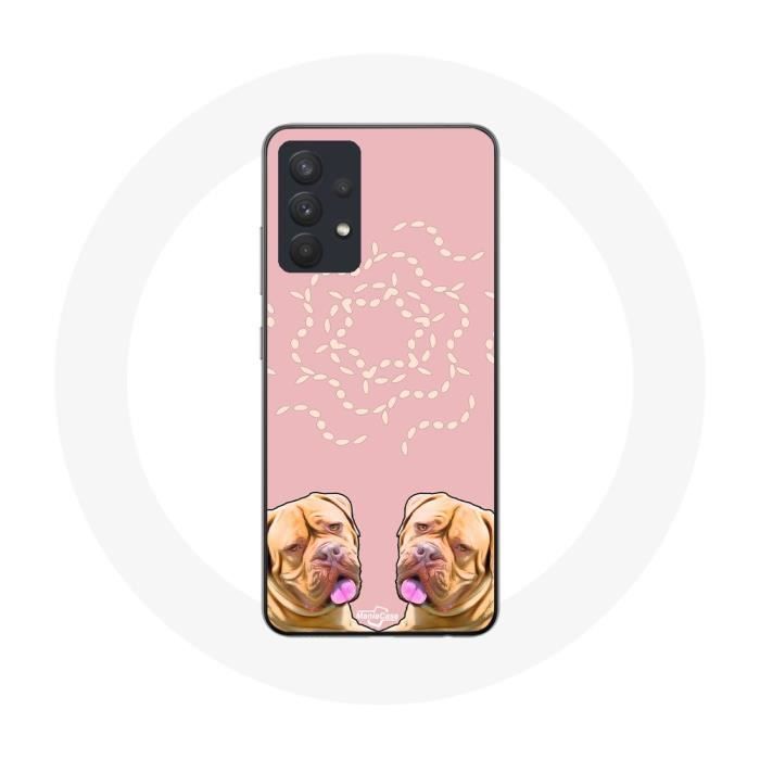 Coque pour Samsung Galaxy A13 4G / A13 4G Lite Dogue de Bordeaux symétrique photo