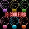 Lampe de Chevet 3D LED Ballon Basket Basketball, 16 couleurs, Pour Enfant, Veilleuse, idée cadeau Noël anniversaire, sport