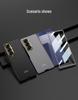Женский матовый чехол-накладка с ощущением кожи для Samsung Z Fold7, трансграничный