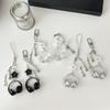 Bags Decoration Earphone-shaped Keychain Glitter Microphone Pendant  Backpack Charms