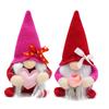 Ornamen for Valentine's Day Celebration Essential Party Decoration Delicate Faceless Stuffed Toy Figurine for Gatherings