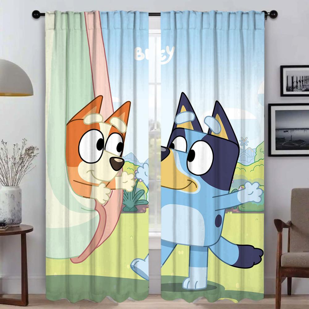Kitchen Curtains for Living Room Curtain B-BlueyS Shades Anti-mosquito Curtains 2 Pieces Partition Blinds Halloween Decoration