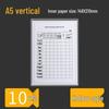 A4 Vertical Magnetic Document Display Pockets, 10-Pack