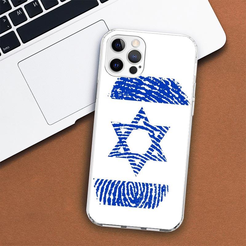 Чехол для телефона с изображением еврейской звезды Давида для Apple iPhone 11 12 13 15 14 Pro 7 XR X XS Max 8 Plus + Mini SE, мягкий чехол с индивидуальным принтом
