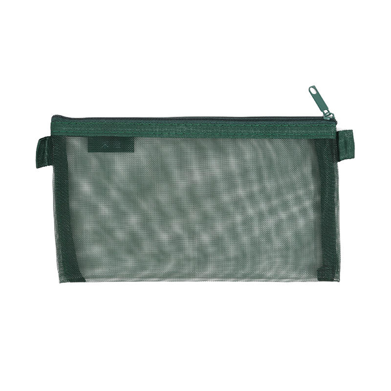 1 шт. Сетчатый прозрачный милый портативный пенал-сумка для ручек и карандашей, школьный офисный принадлежность, простой пенал для хранения