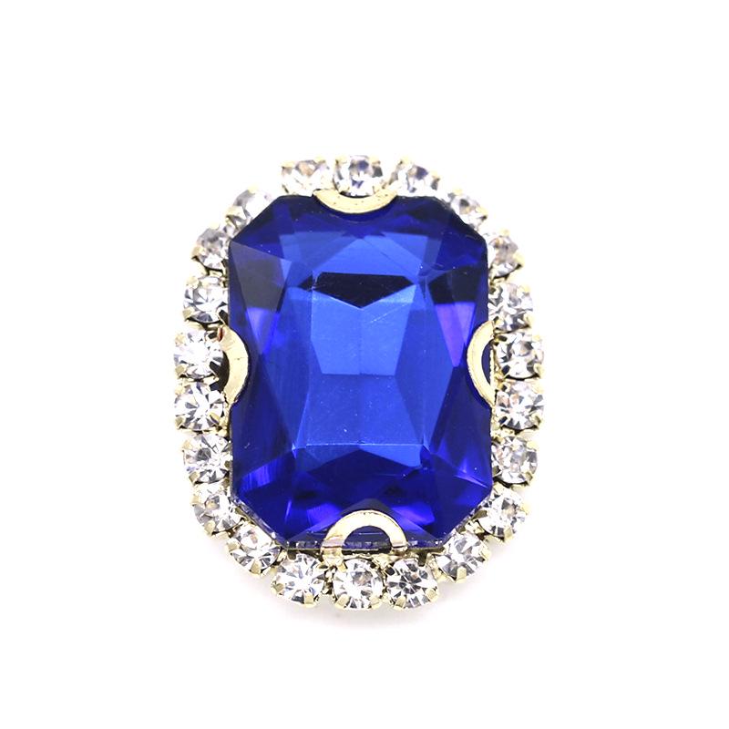 Украшения для волос с бриллиантами в форме восьмиугольного когтя из хрустального стекла — декоративные аксессуары своими руками