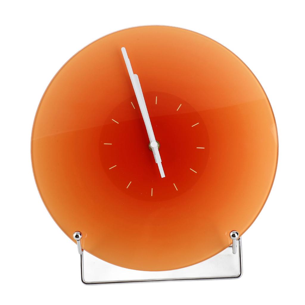 12-дюймовые круглые часы на батарейках, бесшумные, декоративные настенные стеклянные часы для гостиной, спальни