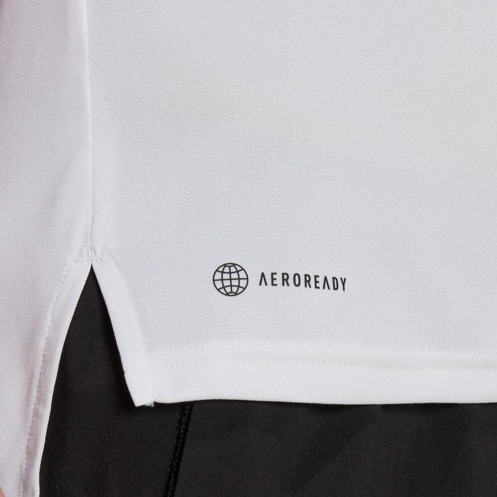 adidas Футболка Terrex W Mt для занятий спортом на открытом воздухе с круглым вырезом и короткими рукавами, белые женские топы H53387
