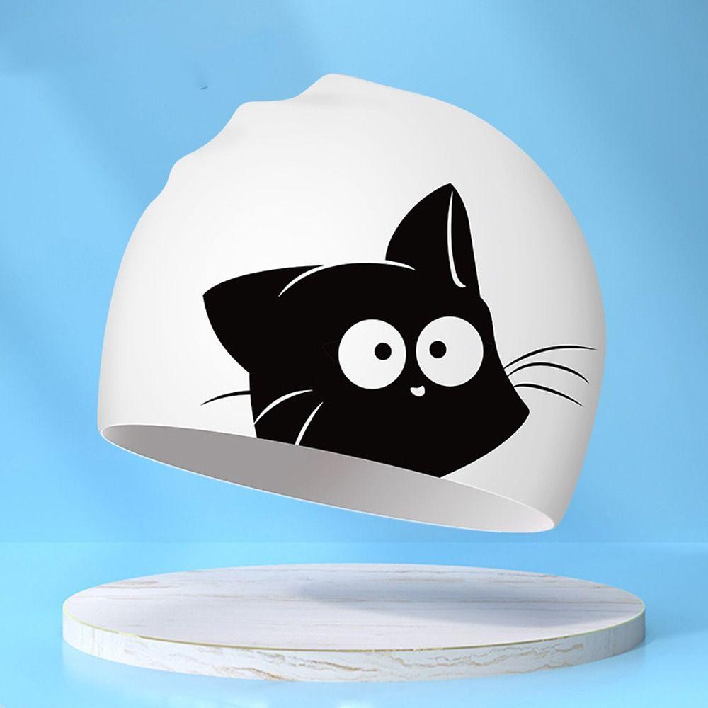 Водонепроницаемая детская шапочка для плавания Силиконовые шапочки для купания Шапочка Водный спорт Детская шапочка для плавания Мальчики Девочки