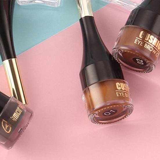 Eyebrow Stamp 3D Staining Waterproof Cosmetics Safe Fashion Eyebrow Contour Definition for Beginner