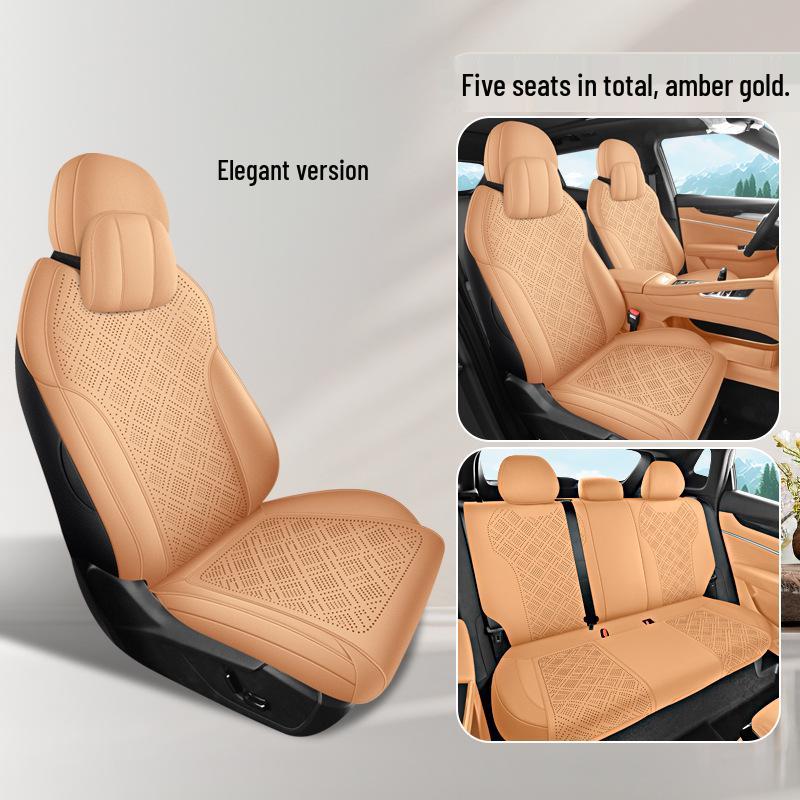 Идеально подходит для Geely Boyue 2026 года, этот дышащий чехол на сиденье обеспечивает полное покрытие и идеально подходит для обновления интерьера вашего автомобиля.