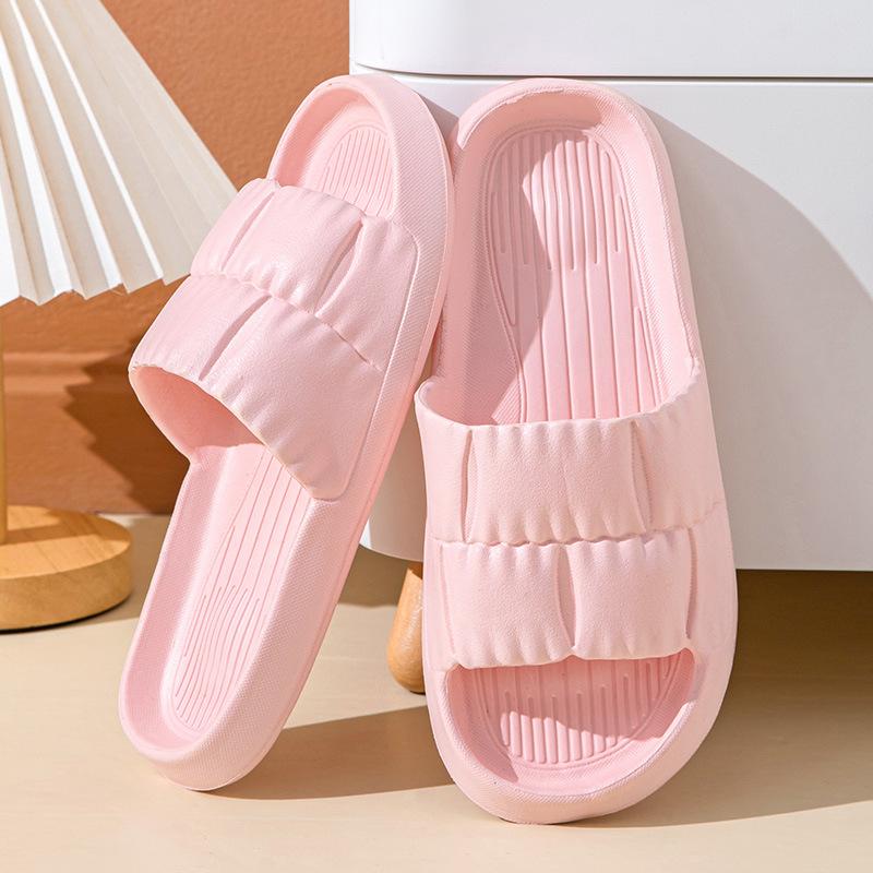 Женские суперлегкие тапочки-облака, сандалии, летние пляжные женские шлепанцы на мягкой подошве, мужские и женские домашние нескользящие шлепанцы из ЭВА для ванной комнаты