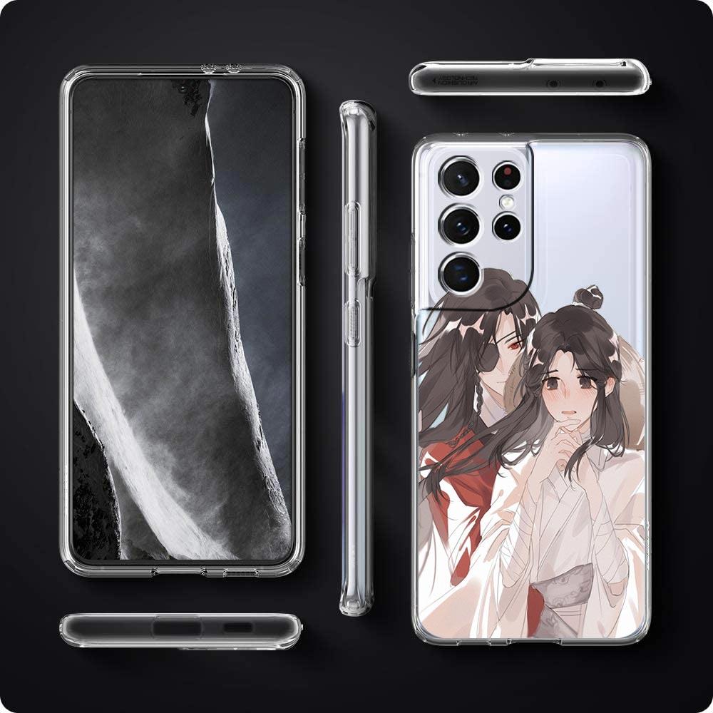 Чехол для телефона Heaven Official Blessing TGCF для Samsung Galaxy S23 S22 Ultra S20 S21 FE 5G S10 S10E S9 S8 Plus 4G, мягкий прозрачный чехол