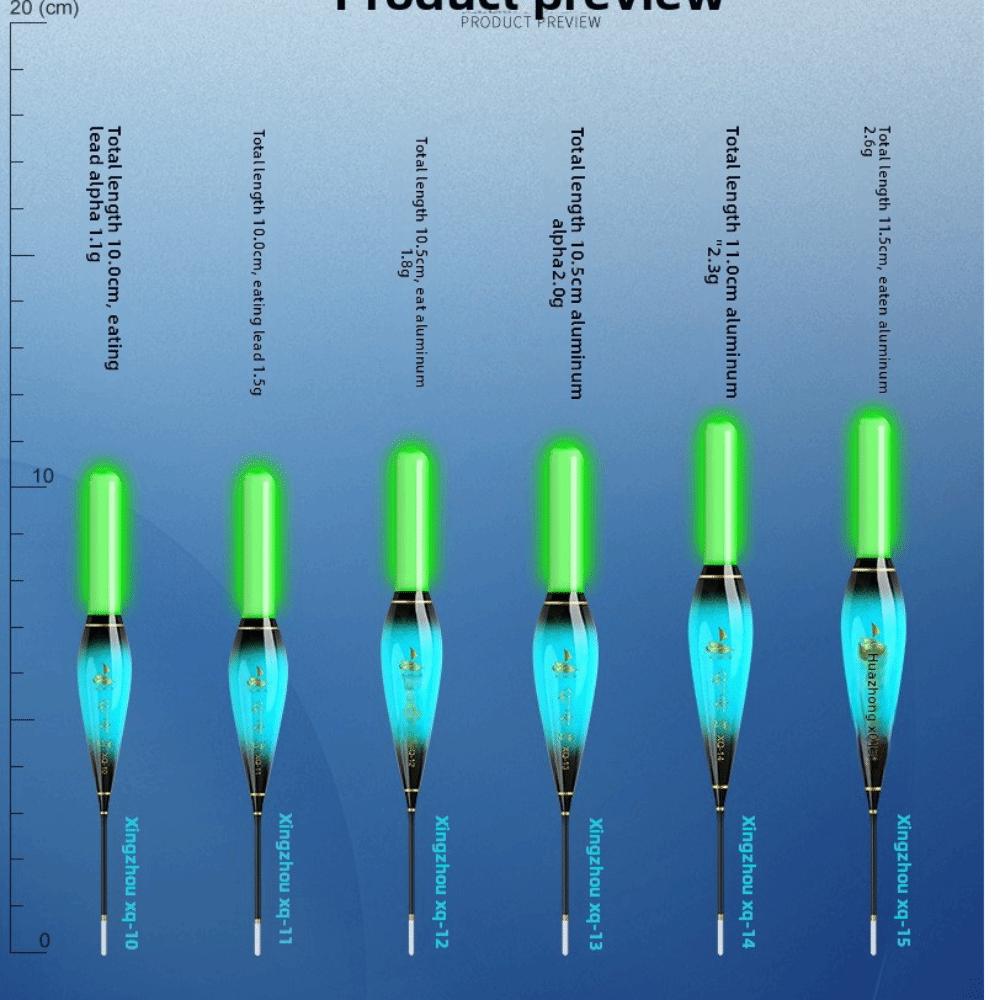 Buoy Strike Light Float Slip Drift Tube Bobbers New Rock Fishing Floats  Short  Tail