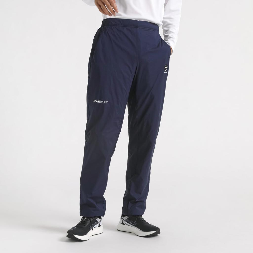 Windbreaker Descente HEATNAVI Tapered Pants Water Repellent Training Running NV L [Move Sports]