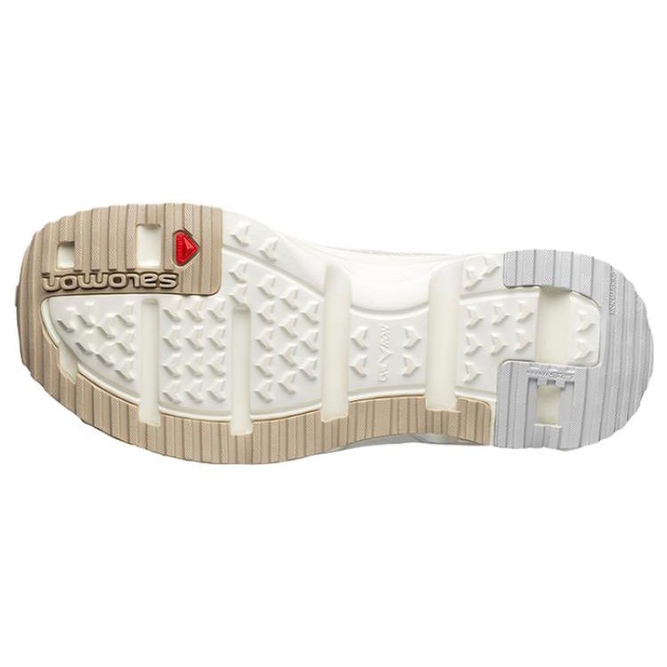 SALOMON Rx Slide 3.0 Дышащие Легкие Амортизирующие Резиновая подошва Износостойкие Нескользящие Шлепанцы с закрытым носком Унисекс Шлепанцы Светло-серый 472985