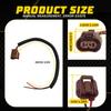 Female U 9006 HB4 Connector Headlight Low Beam Plug Socket Wire Harness Pigtail