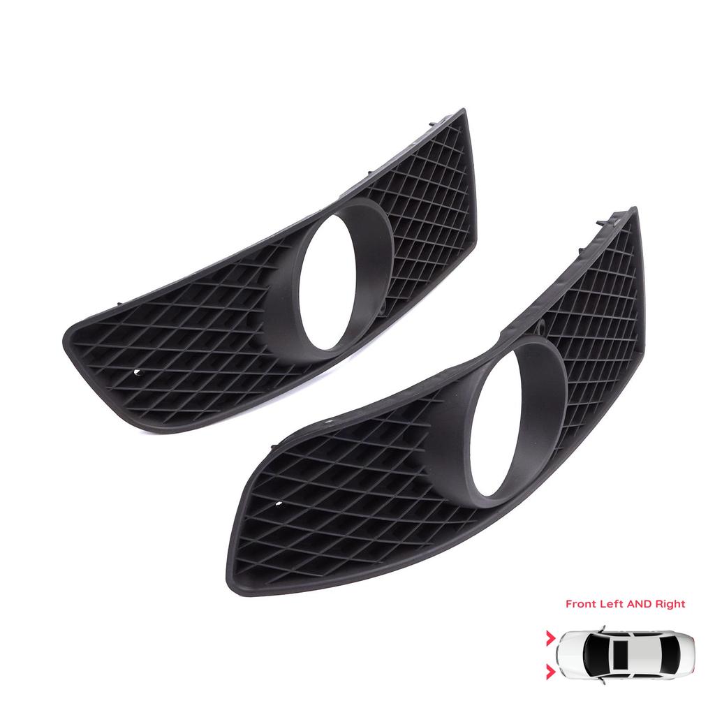 BSP1189 Front Bumper Fog Light Frame Housing Left Right for VW Polo MK3 6N2 1999-2001 Facelift 6N0853665C 6N0853666C