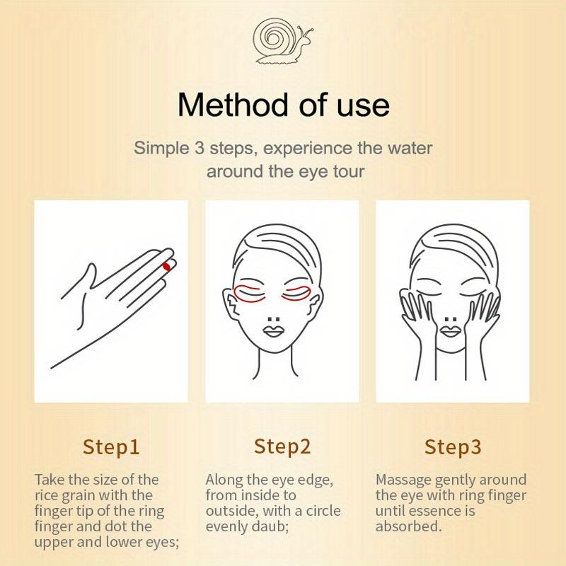 Питательный крем для глаз с улиткой, восстанавливающий объем глаз, увлажняющий уход за кожей вокруг глаз