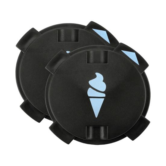 1/2/3/4 шт. Пылезащитная герметичная крышка подходит для мороженицы Ninja NC701 Сохраняет мороженое чистым Легко устанавливается Пылезащитная крышка для машины с узорами для мороженого