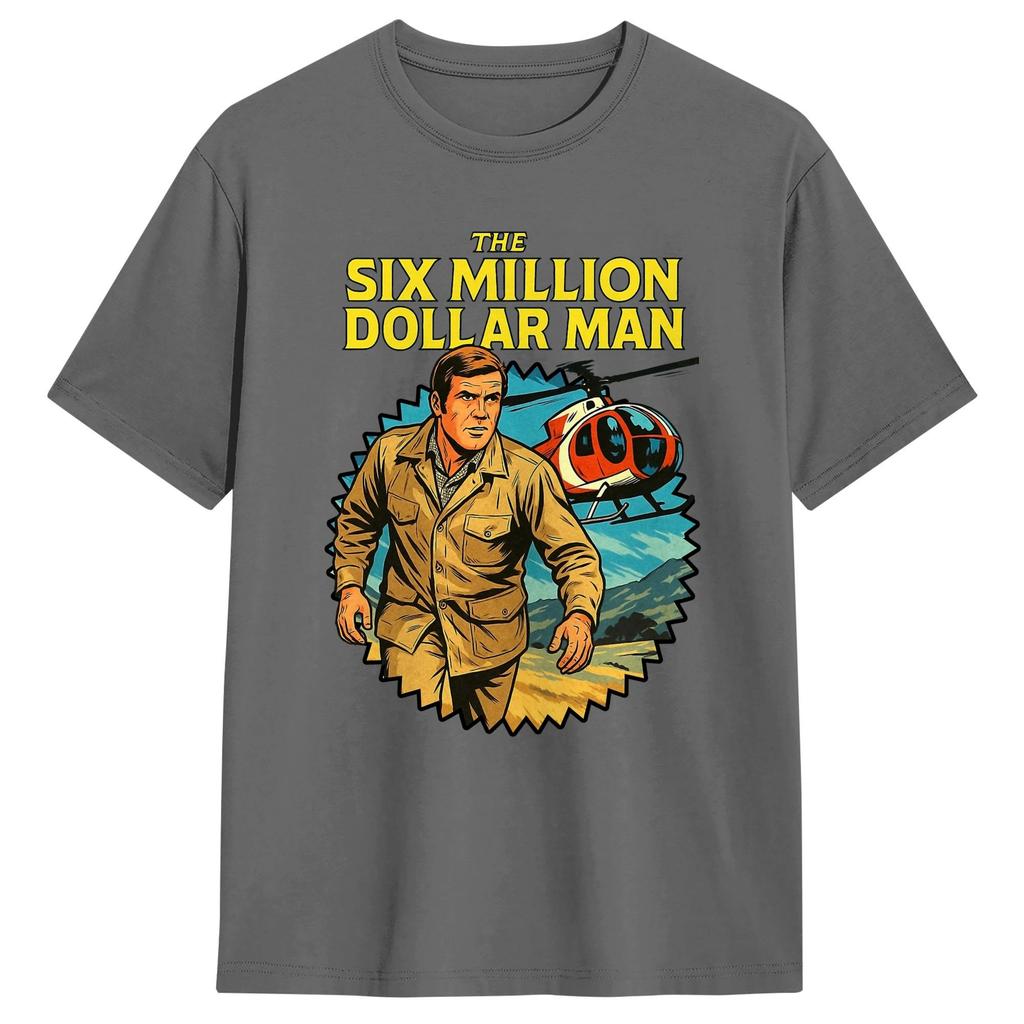 LEE MAJORS TShirts for Unisex Cool Pure Cotton Tee Shirt Round Collar Short Sleeve T Shirt Big Size Clothes