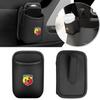Leather Water Cup Storage Box For FIAT 500 Ducato Panda Grande Punto Tipo Abarth Pulse Strada 600 500L Mobi Doblo Accessories Jdsg4