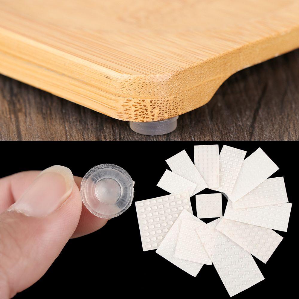 Fittings Durable Bumper Collision Cushion Prevent Noisy Silicone Buffer Pads Damper Self-adhesive Furniture Door Stopper