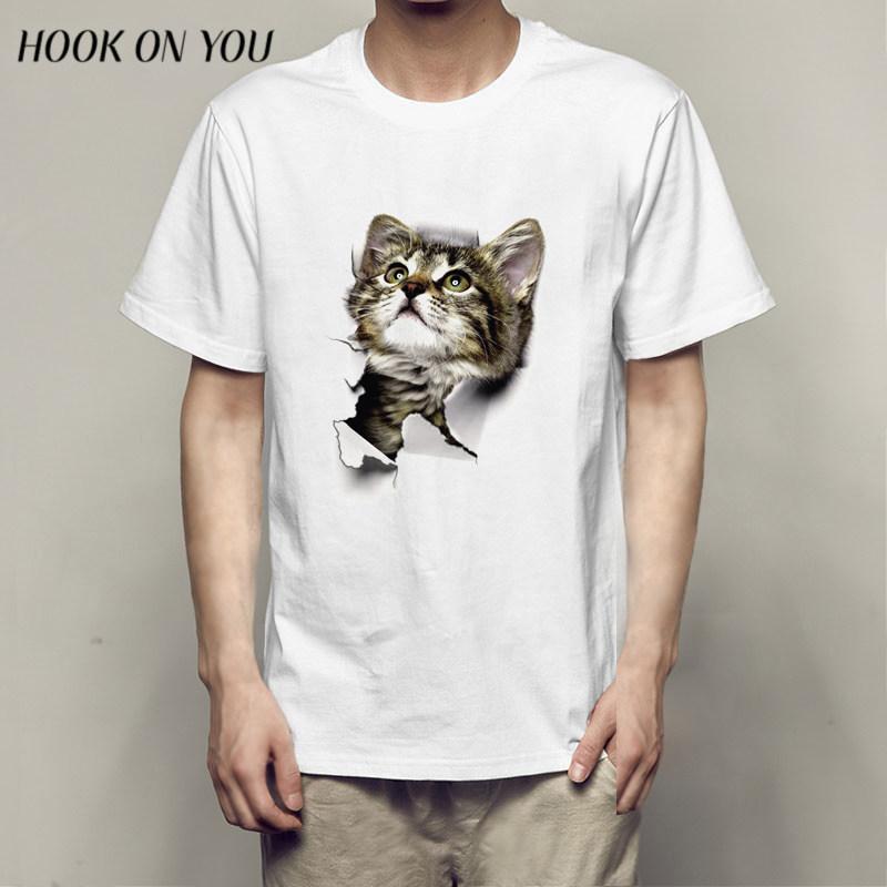 2026 Summer Cute Cat Black and White Japanesestyle Doting Owners Orange Cat Cat Student ShortSleeved TShirt