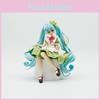 Pvc Hatsune Miku Model Ornament With Four Leaf Clover Style For Fans Gift