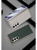 Однотонный гальванизированный кожаный чехол для Samsung Z Fold7