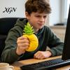 Stress Relieving Gadgets Fake Pineapple Relief Toy, Realistic Squeeze Portable Decompression Toys Slow Rebound Fruit Sensory Toy for Anxiety Reduction