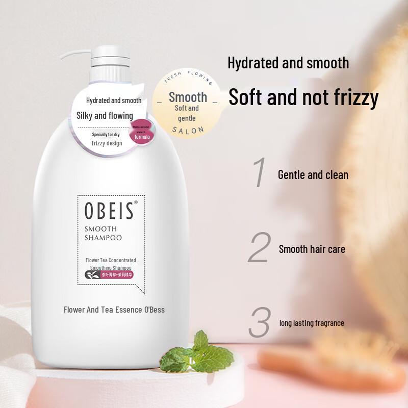 O'Bess Floral Tea Extract Smooth Shampoo 1KG