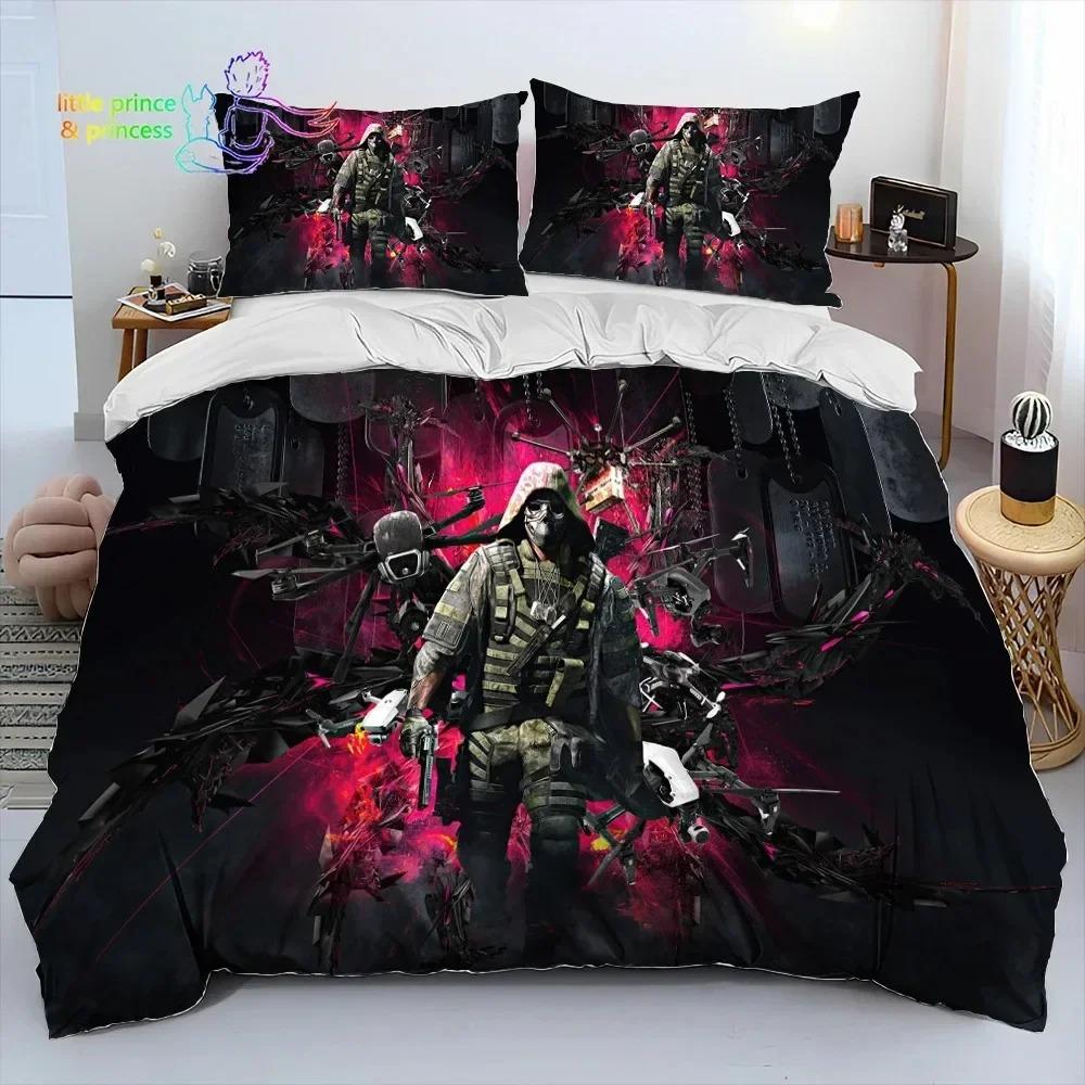 Game Call of Duty Gamer Comforter Постельное белье Single Twin Full Queen King Size Постельное белье для взрослых и детей Подарочный подарок