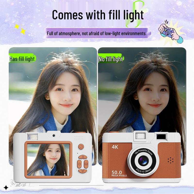 Цифровая камера HD с высоким разрешением Wi-Fi для студентов и детей