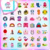 100 Small Size 4cm List Small Fresh Ins Style Mixed Graffiti Children's Card
