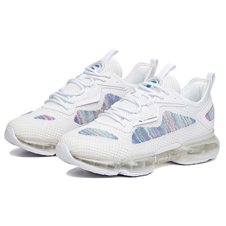 Anta Кроссовки Running Series Full-Length Air Cushion Sports Low-Top для бега для мужчин, белые 112015591-3
