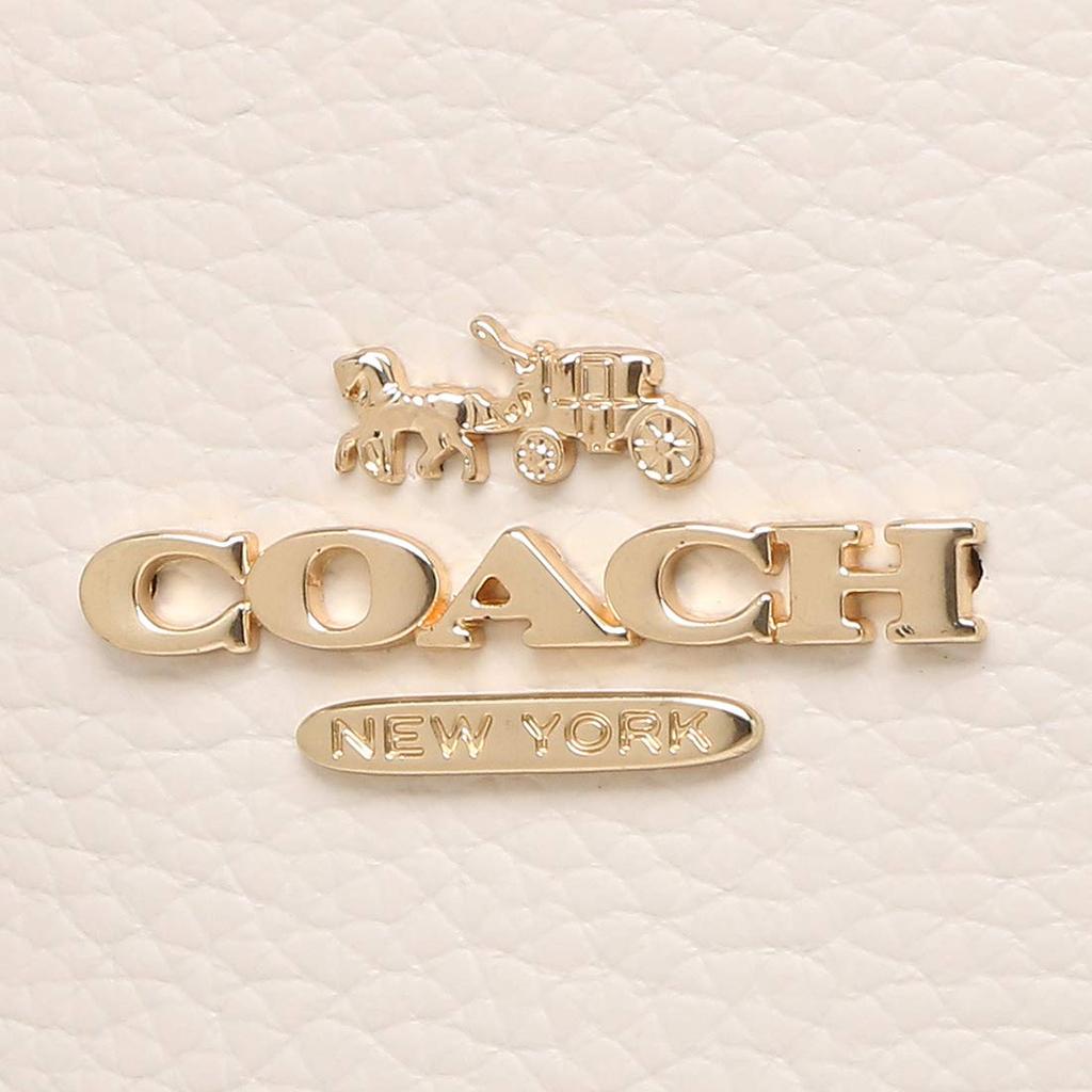 Tote Bag Outlet 1671 IMOVG White Light Brown Compatible with A4 [Coach] Women's [Product]