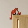 Safety Door Corner Hanging Ornaments Charming Animal Shape Statue  Home Decor