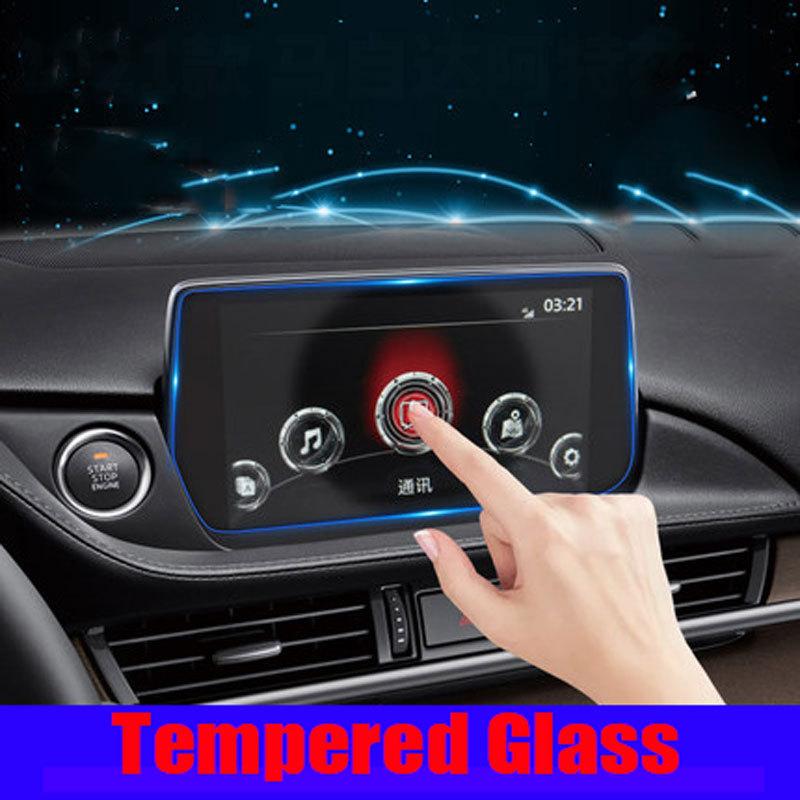 Tempered Glass Screen Protective Film for mazda 6 atenza GJ GL Car GPS Navigation Auto Interior Accessories