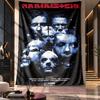 Настенный Гобелен, Тканевый Фон с Принтом Rammstein для Комнаты в Общежитии, Вечеринки