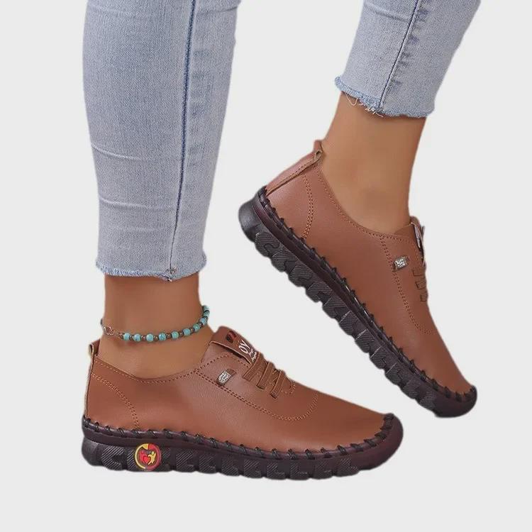 Женские повседневные туфли на мягкой подошве 2024 года, осень - большой размер