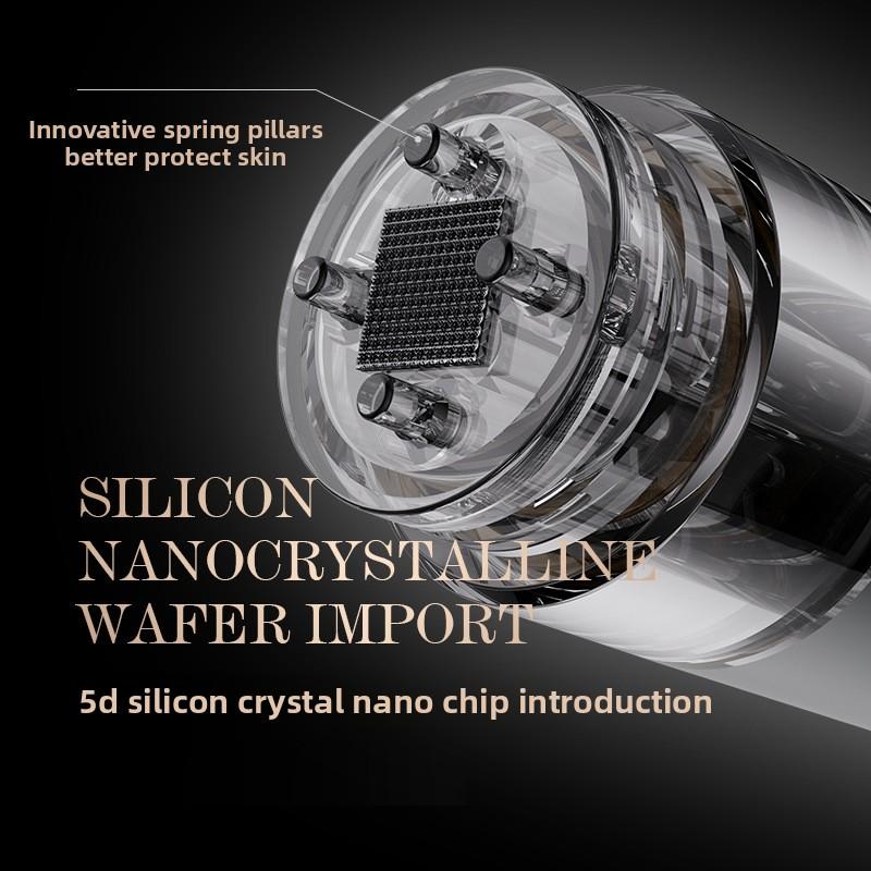 Микрокристаллический интродуктор Портативный безыгольный гидрометр Очищающая сыворотка для лица Омоложение кожи Увлажнение и проникновение Интродуктор