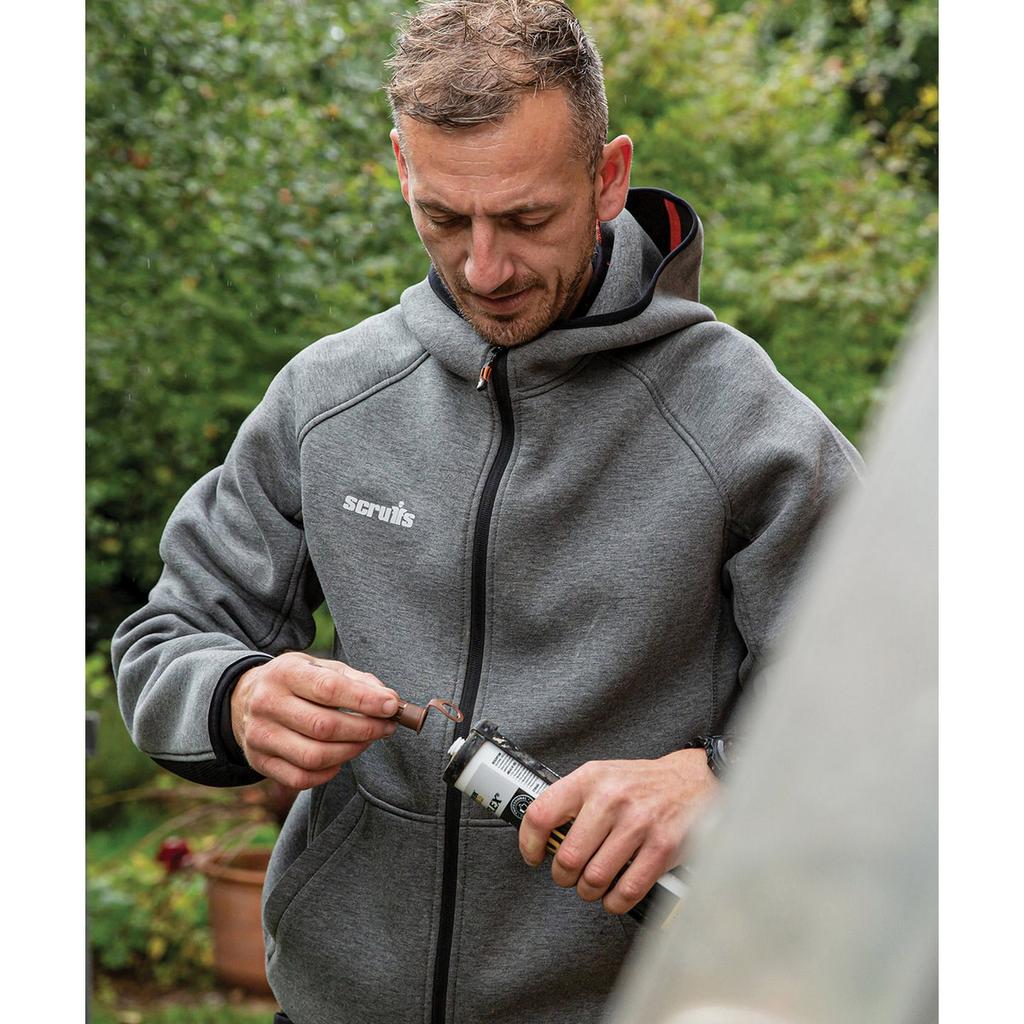 Scruffs Мужская толстовка с капюшоном Trade Air Layer