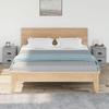 Maison Exclusive - Tables de chevet 2 pcs gris béton 39x39x47,5 cm bois ingénierie