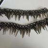 Уникальный Дизайн Сладкий Крутой Острый Девушка Стиль Заклепка Круглый Бисер Кисточка Ожерелье Цепочка на Талию Женская Индивидуальность Нишевый Дизайн Украшения